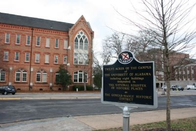 The Gorgas-Manly Historic District Marker image. Click for full size.