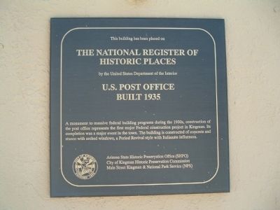 U. S. Post Office Marker image. Click for full size.