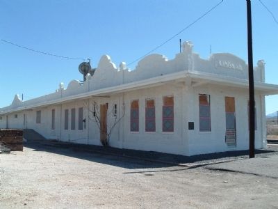 Atchison, Topeka & Santa Fe Railroad Depot. Click for full size. Atchison, Topeka & Santa Fe Railroad Depot image. Click for full size.