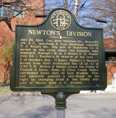 Newton’s Division Marker. Click for full size. Newton’s Division Marker image. Click for full size.