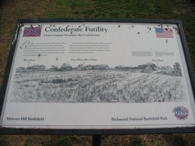 Confederate Futility Marker. Click for full size. Confederate Futility Marker image. Click for full size.