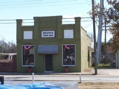 The Mayesville Historic Town Hall image. Click for full size.