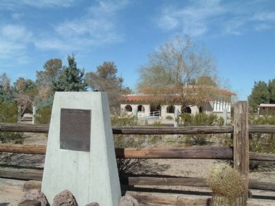 Goffs Schoolhouse and Marker image. Click for full size.