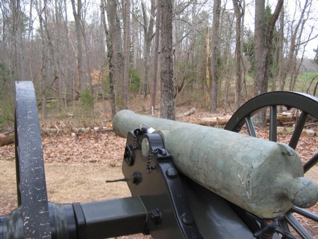 Cannons Cover the Ravine. Click for full size. Cannons Cover the Ravine image. Click for full size.