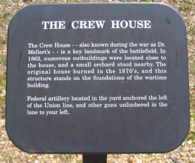 The Crew House Marker. Click for full size. The Crew House Marker image. Click for full size.
