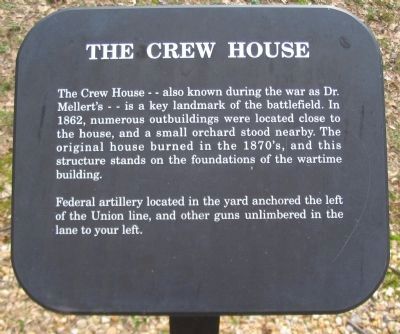 The Crew House Marker image. Click for full size.