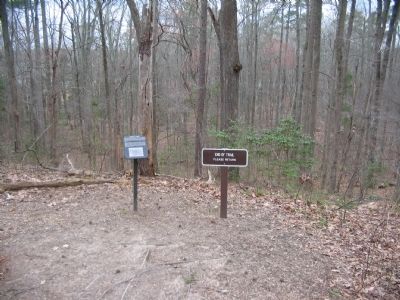 Marker at End of Spur Trail image. Click for full size.
