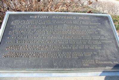 History Happened Here Marker. Click for full size. History Happened Here Marker image. Click for full size.