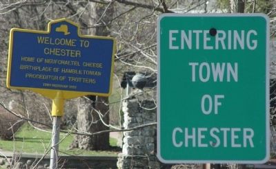 Welcome to Chester Marker image. Click for full size.