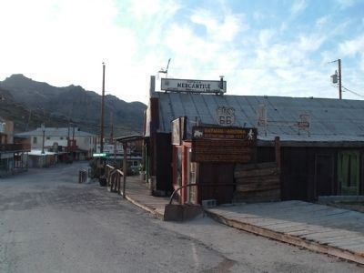 Oatman, Arizona Marker image. Click for full size.