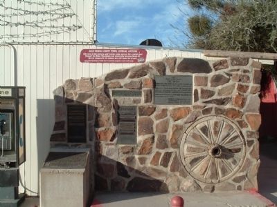 Oatman Arizona and its Burros Marker image. Click for full size.