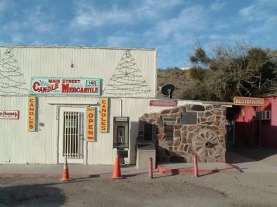 Oatman Arizona and its Burros Marker image. Click for full size.