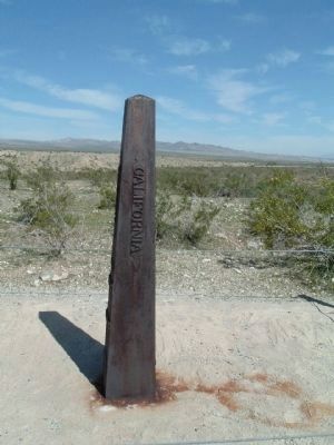 Von Schmidt State Boundary Monument. Click for full size. Von Schmidt State Boundary Monument image. Click for full size.