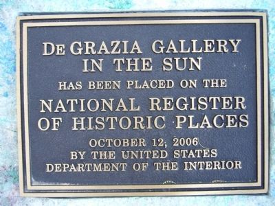 De Grazia Gallery In the Sun Marker image. Click for full size.