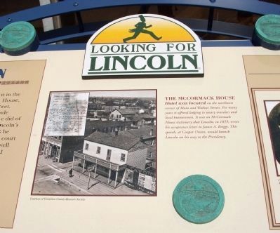 Danville's Lincoln Marker </b>(Center Section) image. Click for full size.