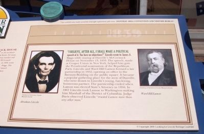 Danville's Lincoln Marker </b>(Right Section) image. Click for full size.
