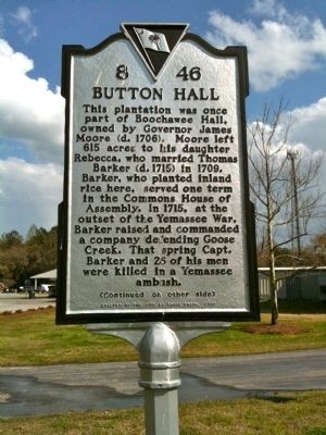 Button Hall Marker (front) image. Click for full size.