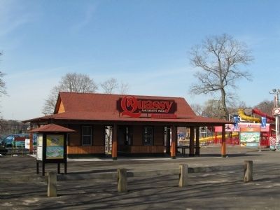 Quassy Amusement Park Ticket Booth. Click for full size. Quassy Amusement Park Ticket Booth image. Click for full size.