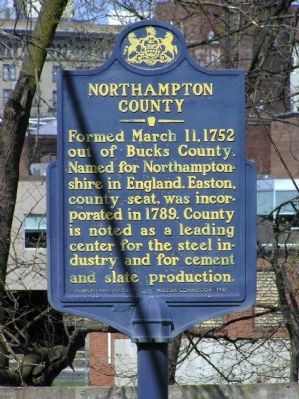 Northampton County Marker image. Click for full size.