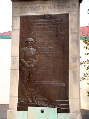 The Right Will Prevail Monument. Click for full size. The Right Will Prevail Monument image. Click for full size.