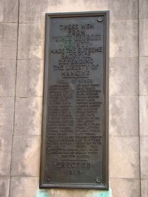 Tablet on Back of Monument image. Click for full size.