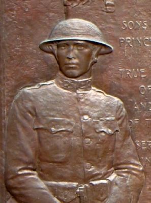 Detail of Bronze Monument. Click for full size. Detail of Bronze Monument image. Click for full size.