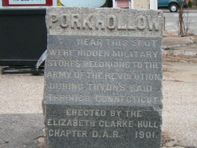 Pork Hollow Marker. Click for full size. Pork Hollow Marker image. Click for full size.