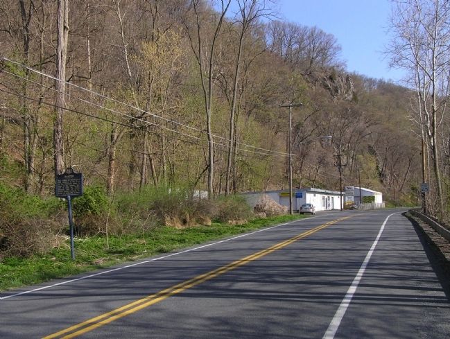 Wide-angle view of Easton Marker. Click for full size. Wide-angle view of Easton Marker image. Click for full size.