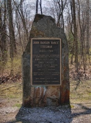 John Hanson "Hance" Steelman Marker image. Click for full size.
