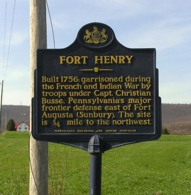 Fort Henry Marker image. Click for full size.
