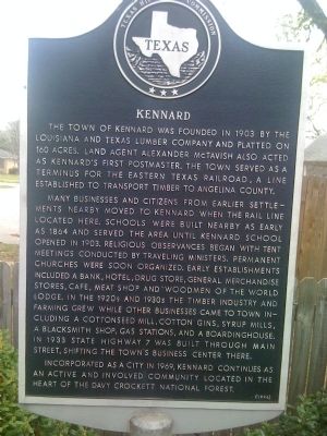 Kennard Marker image. Click for full size.