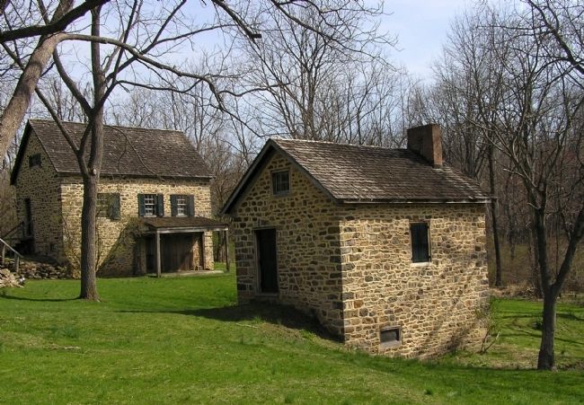 Restored buildings from Henry's Forge. Click for full size. Restored buildings from Henry's Forge image. Click for full size.