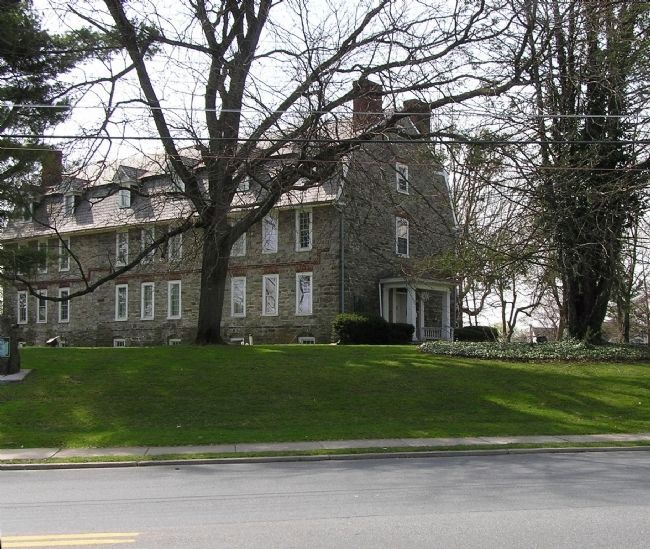 Wide view of the Whitefield House Marker image. Click for full size.