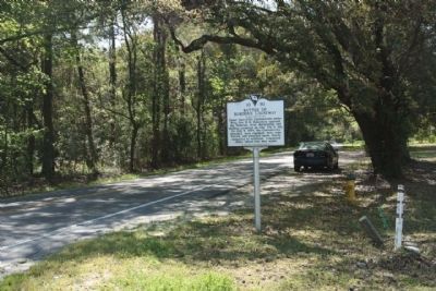 Federal Expedition on John's Island / Battle of Burden's Causeway Marker image. Click for full size.