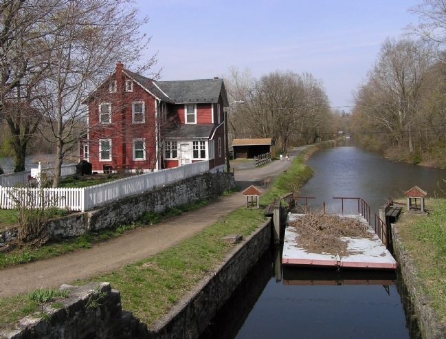 The restored section of the Lehigh Canal image. Click for full size.