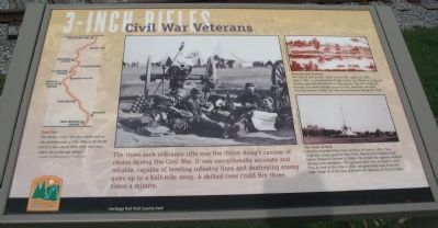 3-inch Rifles Marker image. Click for full size.