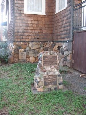 Magalia Community Church and Schoolhouse Bell Markers. Click for full size. Magalia Community Church and Schoolhouse Bell Markers image. Click for full size.