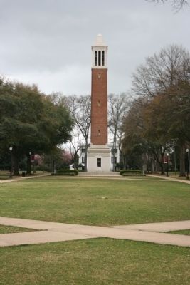 Denny Chimes on the Quad across from the President's Mansion. Click for full size. Denny Chimes on the Quad across from the President's Mansion image. Click for full size.