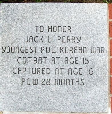 Ohio Korean War Memorial - Jack L. Perry image. Click for full size.
