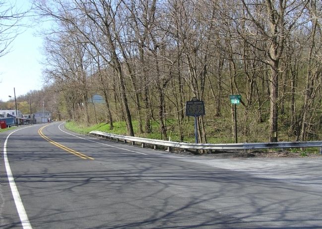 Wide view of the David Brainerd Marker. Click for full size. Wide view of the David Brainerd Marker image. Click for full size.