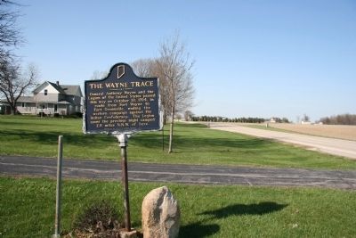 The Wayne Trace Marker image. Click for full size.