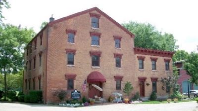 Shuey Mill and Marker. Click for full size. Shuey Mill and Marker image. Click for full size.