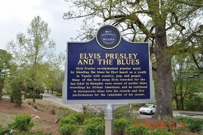 Elvis Presley and the Blues Marker image. Click for full size.