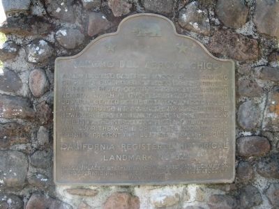 Rancho Del Arroyo Chico Marker. Click for full size. Rancho Del Arroyo Chico Marker image. Click for full size.