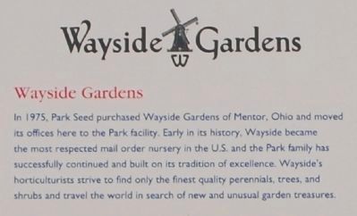 Parks -<br>Wayside Gardens image. Click for full size.