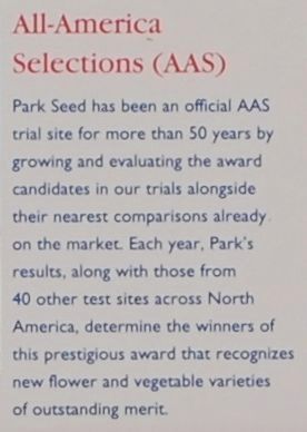 Park’s -<br>All-American Selections (AAS). Click for full size. Park’s -<br>All-American Selections (AAS) image. Click for full size.