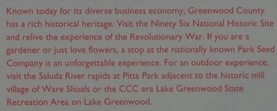 Greenwood County. Click for full size. Greenwood County image. Click for full size.
