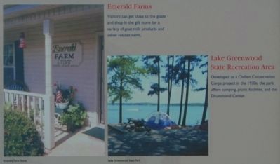 Greenwood County -<br>Emerald Farms and Lake Greenwood State Recreation Area. Click for full size. Greenwood County -<br>Emerald Farms and Lake Greenwood State Recreation Area image. Click for full size.