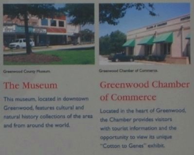 Greenwood County -<br>The Museum and Greenwood Chamber of Commerce. Click for full size. Greenwood County -<br>The Museum and Greenwood Chamber of Commerce image. Click for full size.