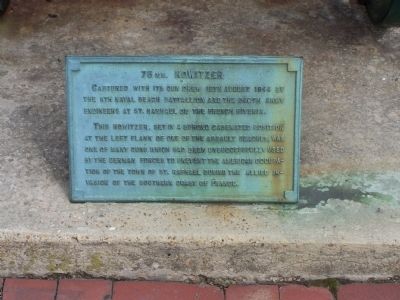 75mm. Howitzer Marker. Click for full size. 75mm. Howitzer Marker image. Click for full size.